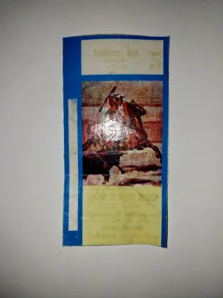 Bilhete Tourada Antigo - 1995