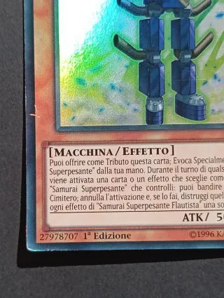 Samurai Superpesante Flautista - MP15-IT197