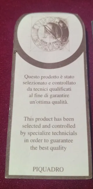 Piquadro Portachiavi Pelle Gialla e Metallo