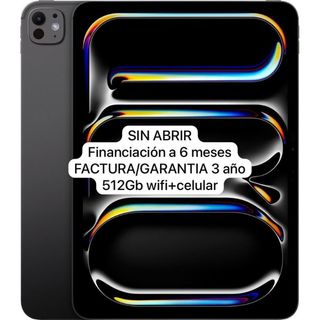 Ipad pro m4 13 512gb wifi+celular PRECINTADO