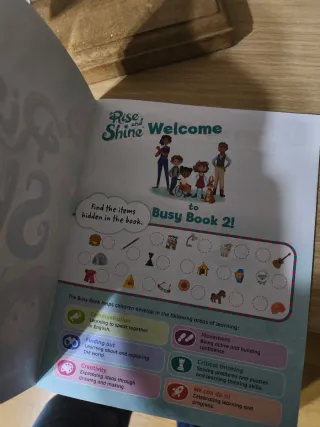 Rise and Shine Busy book 2° Primaria