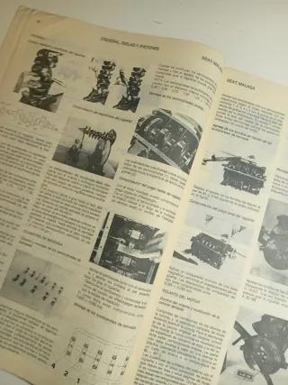 SEAT MÁLAGA 1.2 1.5 SP 1.7D MANUAL DE TALLER