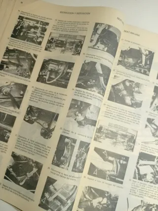 SEAT MÁLAGA 1.2 1.5 SP 1.7D MANUAL DE TALLER