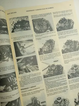 SEAT MÁLAGA 1.2 1.5 SP 1.7D MANUAL DE TALLER