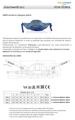 Grúa elevadora Powerlift Up 2