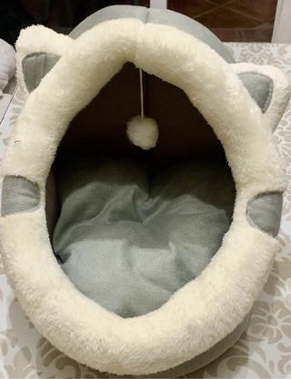 2 camas cueva de gato