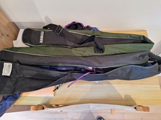 Set cañas de pescar embarcación