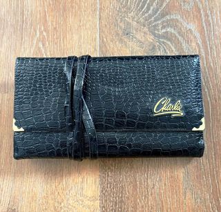 Bolso cartera larga negra