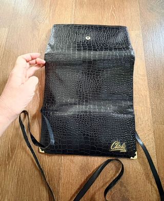 Bolso cartera larga negra