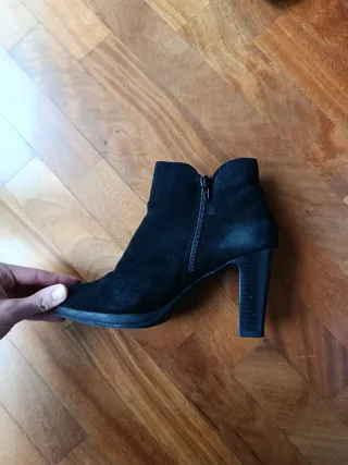 Stivaletti Con Tacco Donna Neri - Taglia 40