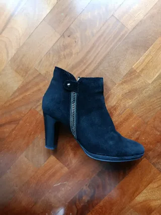 Stivaletti Con Tacco Donna Neri - Taglia 40