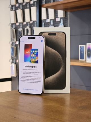 IPHONE 15 PRO 128GB TITANIO BATE. 100%