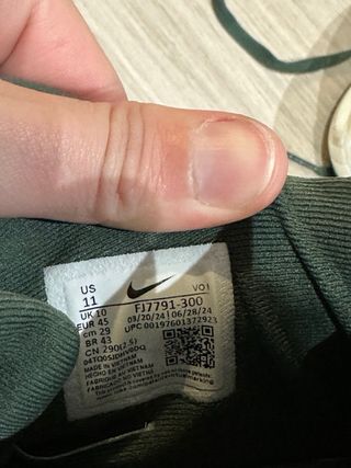 Nike Hustle GT Academy Verde Talla 45