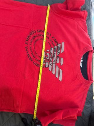Emporio Armani Red Shirt Size XL