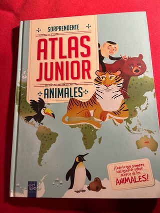 Atlas Junior Animales - Libro tapa dura