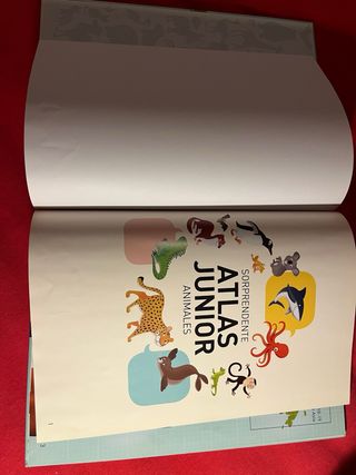 Atlas Junior Animales - Libro tapa dura