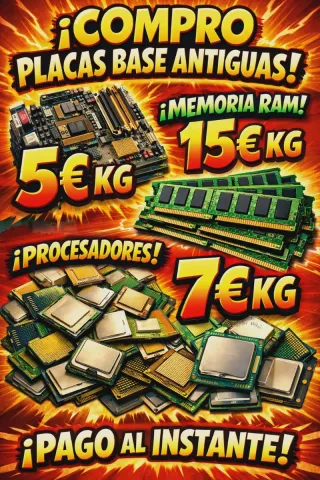 Placas Base, RAM y Procesadores
