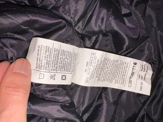 Chaqueta Carhartt Negra Talla M