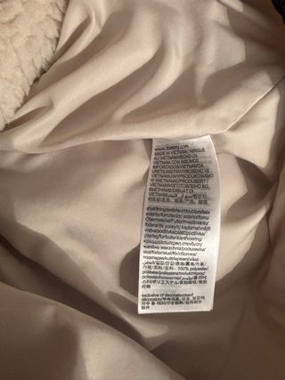 Chaqueta Tommy Jeans Beige Negra