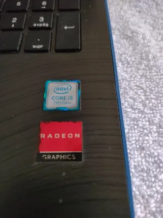 HP Ordenador Portátil azul