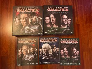 Battlestar Galactica boardgame + 2 expansions FFG