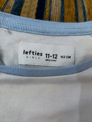 Blusa California USA Lefties 11-12 anos