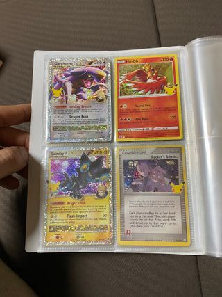 Lote Cartas Pokémon 25 Aniversario