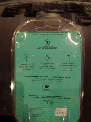 Ratón Inalámbrico Logitech M235 Negro/Gris