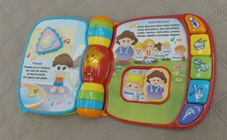 Libro Mis Primeras Canciones VTech interactivo