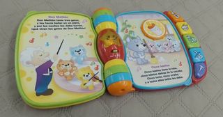 Libro Mis Primeras Canciones VTech interactivo