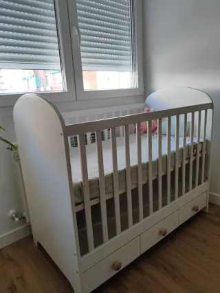 Cuna Evolutiva Blanca