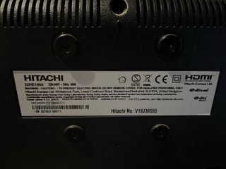 Televisor Hitachi 32'' Negro