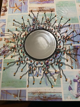 Specchio decorativo a raggiera