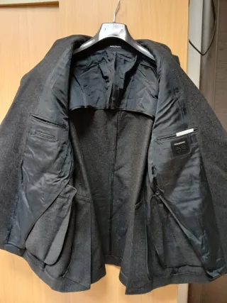 Giacca uomo grigia
