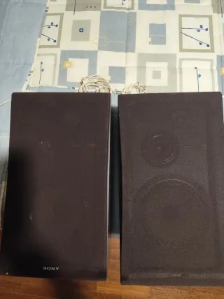 Altavoces Sony Marrones