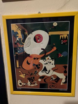 Quadri colorati su carta