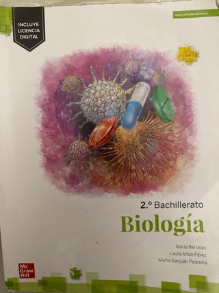 Biología 2º Bachillerato Mc Graw Hill