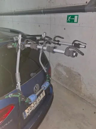 Portabicicletas portón trasero Feu Vert 3 bicis