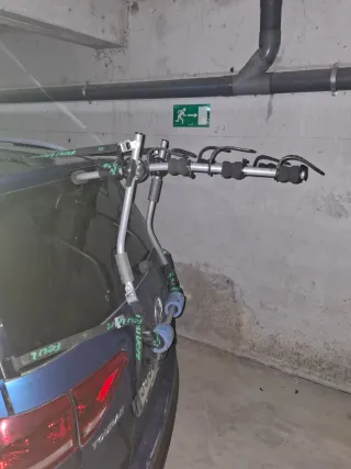 Portabicicletas portón trasero Feu Vert 3 bicis