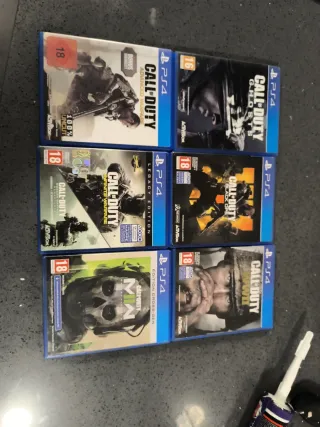Lote 7 Juegos PS4 Call of Duty