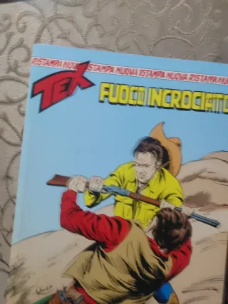 Tex nuova ristampa 9 numeri consecutivi