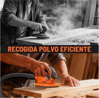 Lijadora Orbital 130W 12.000RPM SIN ESTRENAR