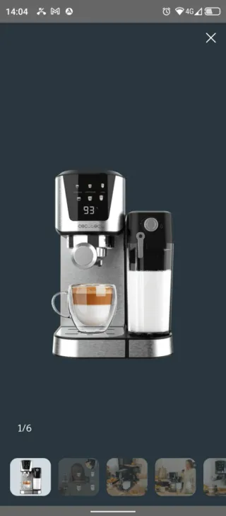 Macchina da caffè Cecotec Power Espresso 20
