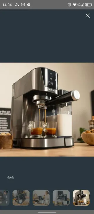 Macchina da caffè Cecotec Power Espresso 20