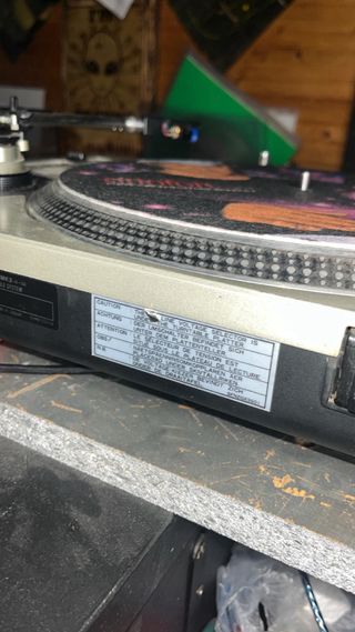 Technics SL-1200 MK2 Tocadiscos Plata