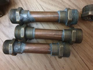 Accesorios fontanería latón y cobre