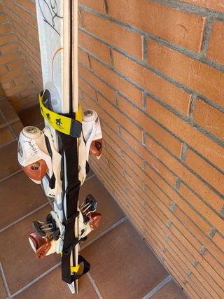 Esquís con fijaciones 153 cm