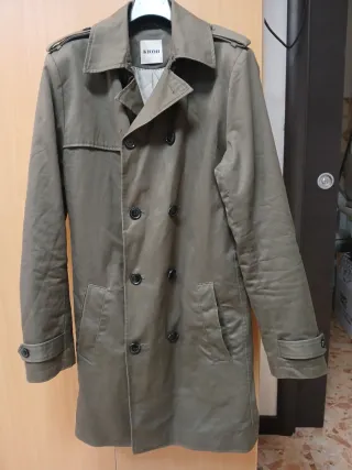 Trench KIOMI uomo verde oliva