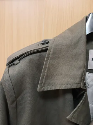 Trench KIOMI uomo verde oliva