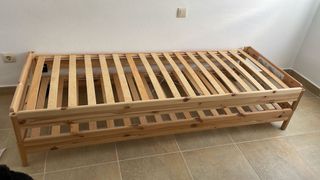 2 Camas Ikea UTÅKER Madera